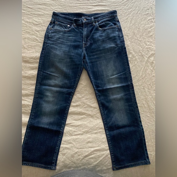Lucky Brand Men’s Jeans. 33Wx27L. Broken in like a dusty cowboy. Delicious. - Picture 2 of 11